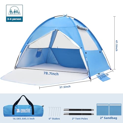 COVACURE 2026 Upgraded Beach Tent