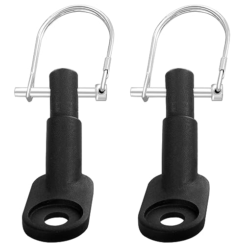 AICARS Fahrradanhängerkupplung mit Adapter Zubehör Upgrade Dicker Fahrradanhänger Kupplung Stecker für Kinderanhänger, Haustieranhänger und Lastenanhänger - 2 Stück