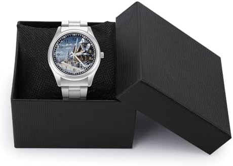 Minimalist Stainless Steel Band Watch for Man, Business Wristwatch - 2