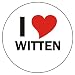 Produktbild INDIGOS UG I Love Witten Laptopaufkleber Laptopskin 210x210 mm rund