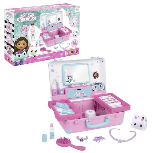 Maletín de Belleza de Gabby Smoby 7600320166 con tocador portátil infantil