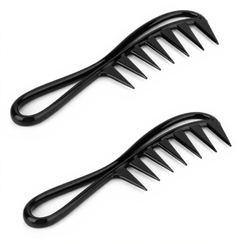 Peine Sanpyl de Dientes Anchos, 2 piezas para uso profesional y doméstico miniatura 1