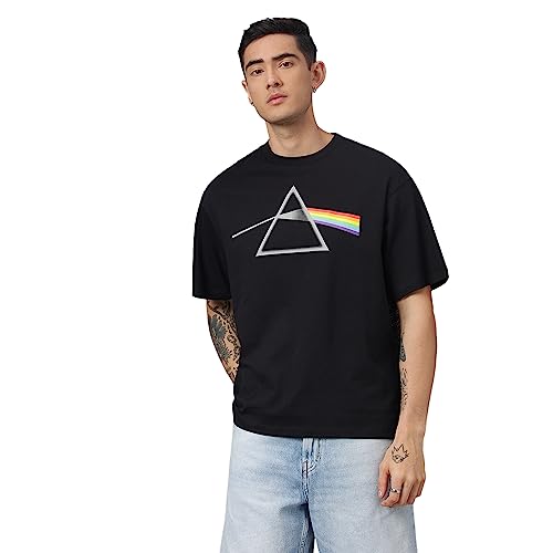 Image of Free Authority Minecraft Printed Loose Fit Grey Cotton Men's T-Shirt