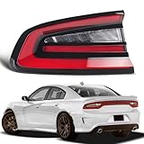 KNSPEC LED Tail Lights Compatible With Dodge Charger 2015-2023 Outer Rear Lights Assembly Factory OEM Taillights(Charger Left Driver Side)