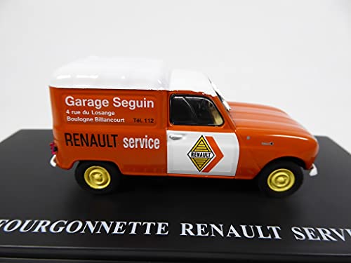 OPO 10 - Utility 1:43 Compatible con Renault 4L Fourgonnette R4 Renault Service (UTR40)