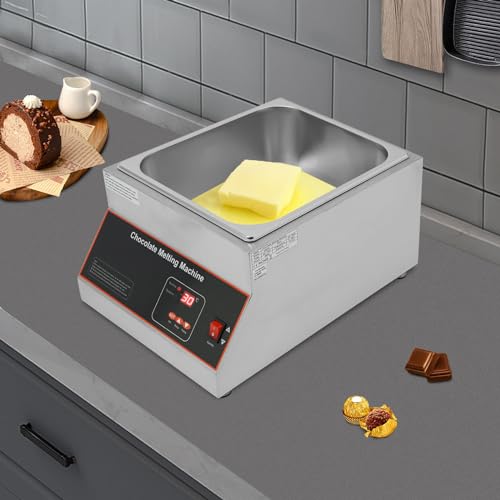 image for Eapmic Commercial Chocolate Melting Pot 32-203°F Electric Chocolate T