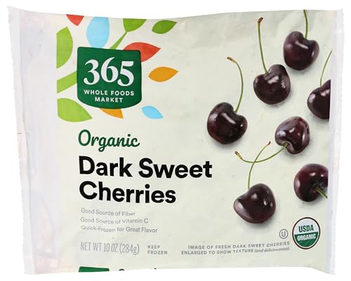 365 by Whole Foods Market, Organic Sweet Dark Cherries, 10 oz