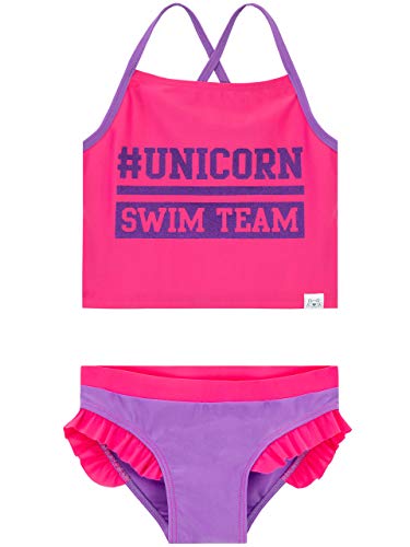 Harry Bear Bañador para Niña Unicornio Rosa 8-9 Años