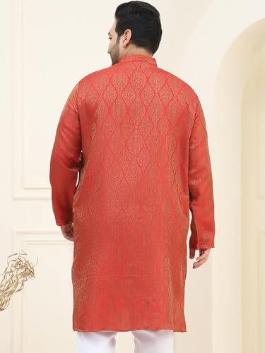 Image of SOJANYA Men's Cotton Regular Fit Casual Plus (Since 1958) ONLY Kurta