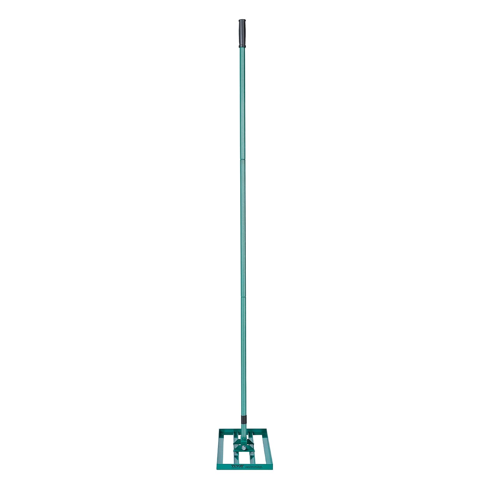 VEVOR Râteau de Nivellement de Pelouse 760x254 mm Raclette à Gazon Manche en Acier 1981 mm Plaque de Base Alliage Aluminium Râteau Niveleur de Pelouse Robuste pour Terrain Cour de Golf Jardin Champs