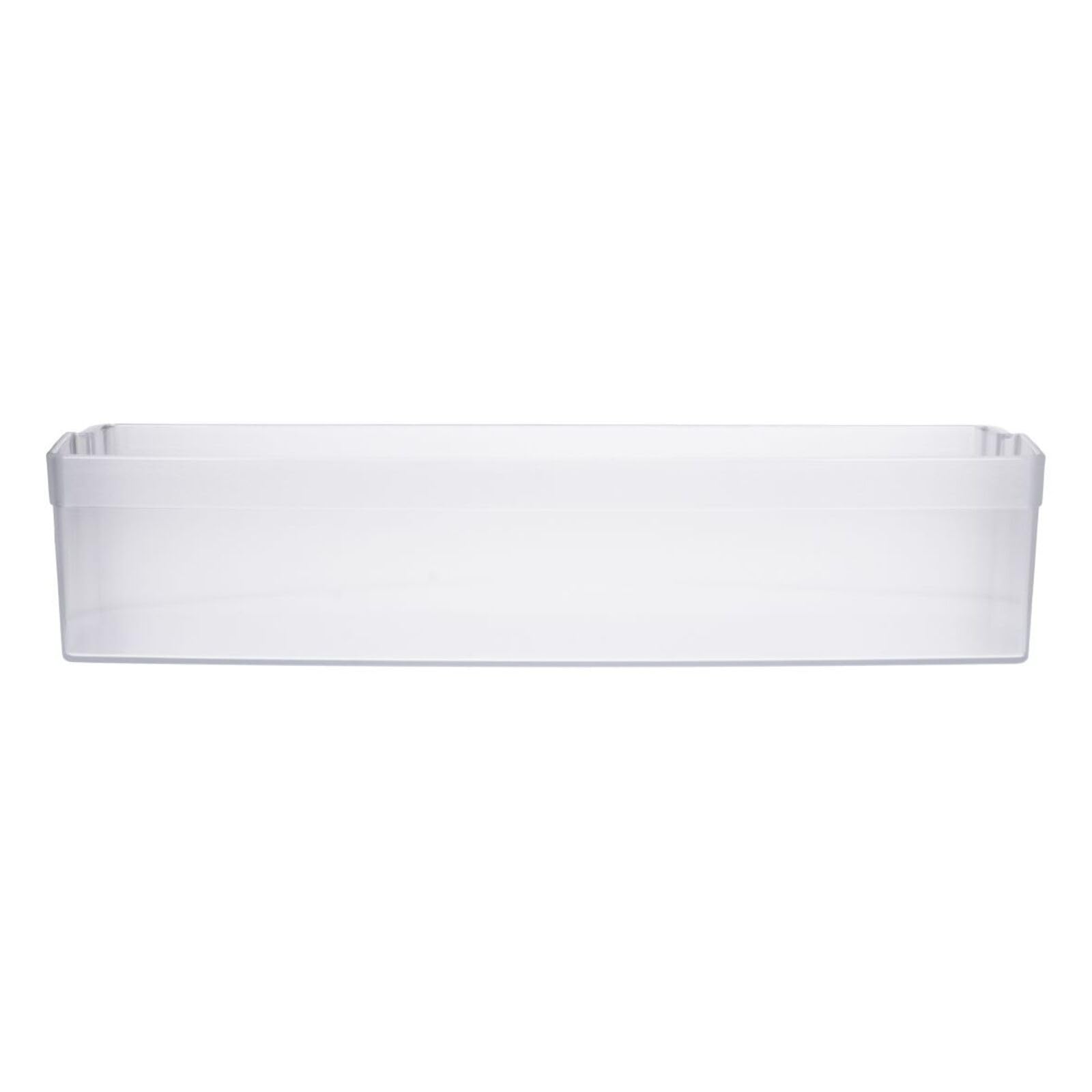 LPPP Flaschenfach kompatibel mit Siemens Bosch 00449920 Absteller 475x100mm | Passt für Neff Balay Constructa Kühlschrank Tür unten, Transparenter Kunststoff 475x115x100mm, 480g. Ersatzteil BSH 449920.