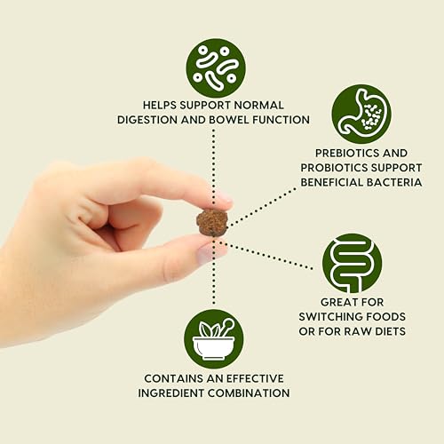 Ark Naturals Gentle Digest Soft Chews, Vet Recommended Dog and Cat Prebiotics and Probiotics, Digestive and Immune System Support, 120 Count Ark Naturals Gentle Digest Soft Chews, Vet Recommended Dog and Cat Prebiotics and Probiotics, Digestive and Immune System Support, 120 Count