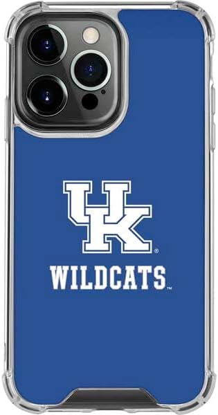 Skinit Clear Phone Case Compatible with iPhone 16 Pro - Officially Licensed University of Kentucky Wildcats Design