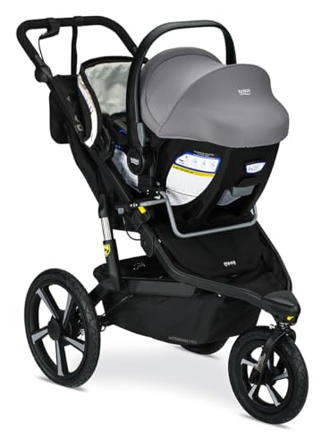 Image of BOB Gear Single Jogging Stroller Adapter for Select Britax Infant Car Seats with ClickTight