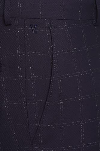 Image of Van Heusen Men's Polyester Blend Three Piece Suit-Dress Set