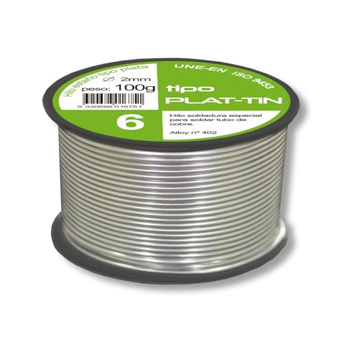 BROFIL   Estaño Plata Fonta 6% 2Mm Brofil 100 G