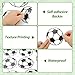 SITAKE 43 Pcs Soccer Stickers, Kids Soccer Ball Stickers Decals for Kids Room, Football Wall Decal Sticker Vinyl Art DIY Sticker for Boys Bedroom Playroom Living Room Window Door Decoration