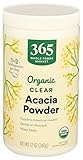 365 by Whole Foods Market, Acacia Fiber Clear Organic, 12 Ounce