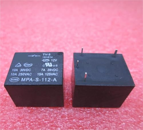 Relais MPAS112A 12VDC de rechange pour réparer les cartes électroniques défectueuses