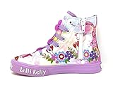 lelli kelly schuhe Material: Leder Lelli Kelly Scarpa Bambino Sneakers Fantasia Lilla Unicorn MID 1002