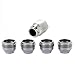 McGard 24019 Silver 4 1 Key Wheel Locks
