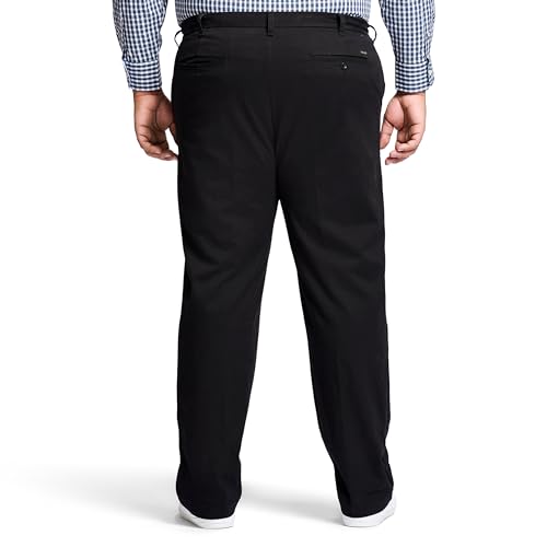 IZOD Men's Big and Tall Performance Stretch Flat Front Pant3
