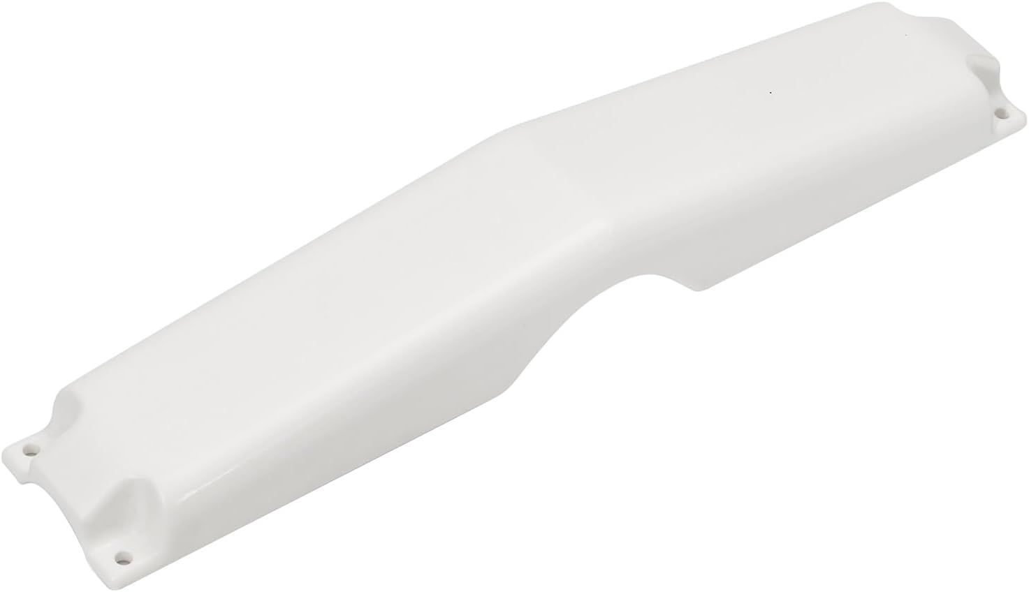 PVC Boat Fenders for Docking, Flexible Boat Dock Bumpers for Straight Edge & Corners, Pontoon Corner Guard, 21 in. L x 4 in. W, Pack of 2