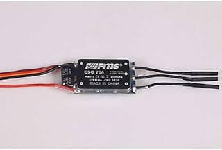 Fms 20A ESC 800mm Warbirds w/JST- FMMESC20A Air Field Equip & Electronics