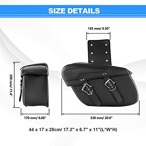 Oxmart MPMO000538 Motorcycle Saddlebags thumb #3
