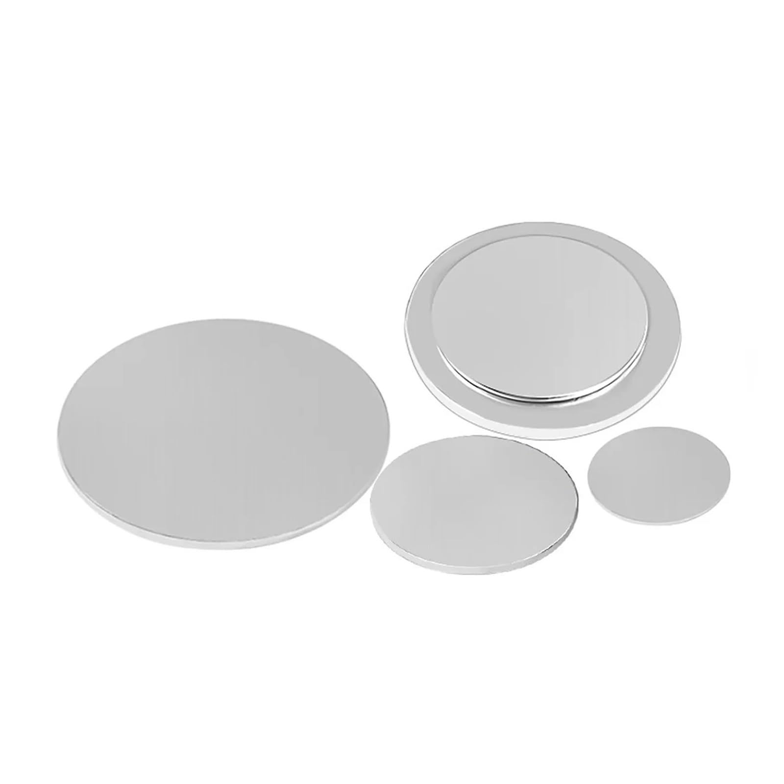 Runde Platte aus Edelstahl/Rundstahlblech, runde Scheibe, 0,5/1/1,5/2/2,5/3/4/5 mm Durchmesser, 50–250 mm für Handwerk, Metallstanzen(Thickness 2.5mm,Dia 150mm)