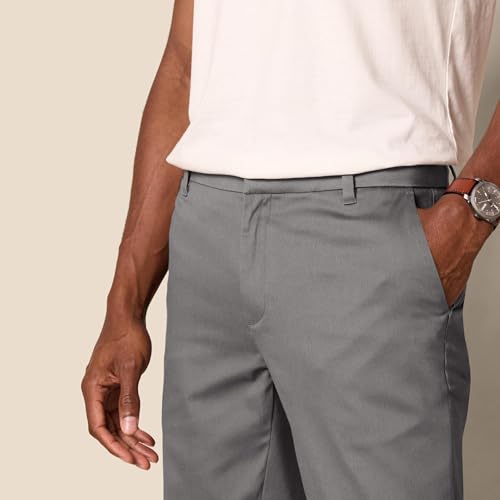 Image of Amazon Essentials Men's Slim-Fit Wrinkle-Resistant Flat-Front Stretch Chino Pant