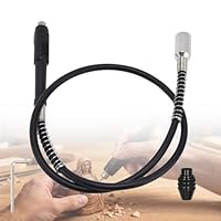 Biegsame Welle, Flexible Welle mit 0,3-3,2 mm Einstellbarer Spannzange, Bohrer Verlängerung für Akkuschrauber, 42 Zoll/107cm Drill bit Extension für Gravieren, Polieren, Bohren, Schneiden, Schleifen﻿