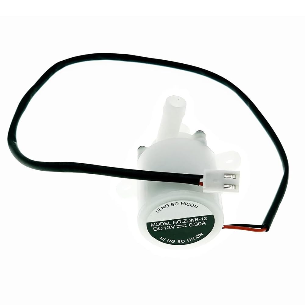 Cpolebev ZLWB-12 HZB-12A/25BF Household Small Ice Maker Water Pump for HZB-50/HZB-80/HZB-13F Ice Maker Machine DC12V 0.3A