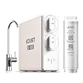 U1 with PPC Filter, 2 Filtration Modes Reverse Osmosis System, 10-Stage 600 GPD Tankless Reverse Osmosis Water Filter, Under Sink RO System with Smart LED Faucet, NSF/ANSI 42 & 58 Certified