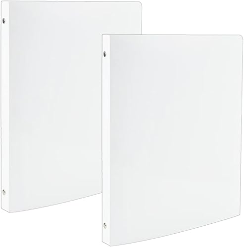 Miniatura 33 de JAM PAPER - Carpetas de plástico de 1 pulgada - Carpetas de 3 anillas surtidas (rojo, azul, verde y naranja) - Paquete de 4