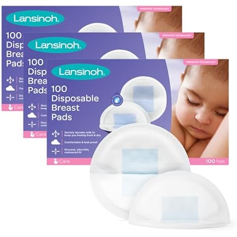 Lansinoh Leakproof Ultra Thin Breast Pads Cover