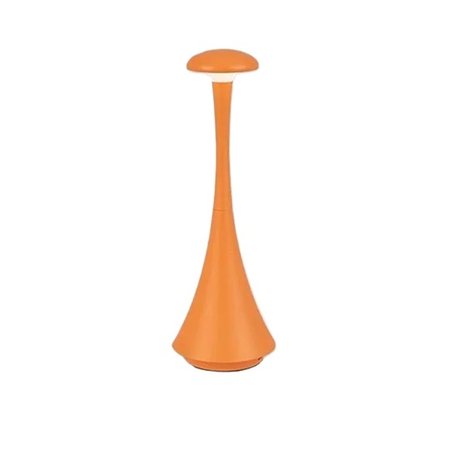 CKAFZMYJQBT Mushroom Table Lamp, USB-C Rechargeable Touch Creative Night Light for Hotel, Bedroom & Home Atmosphere