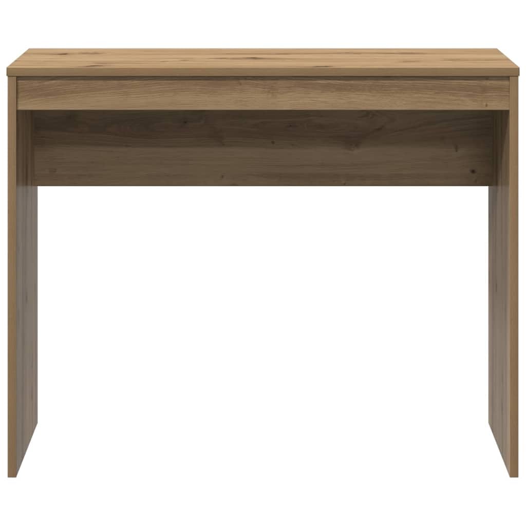 Hothingwell Schreibtisch, 90 x 40 x 72 cm, Holz | Glatte Oberfläche, feuchtigkeitsbeständig, für kleines Büro oder Schlafsaal, einfache Reinigung mit einem feuchten Tuch