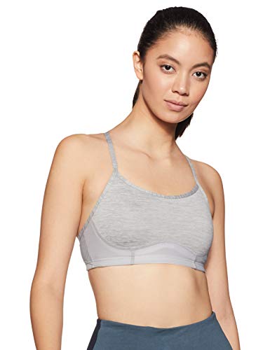 New Balance Women's Hero 2.0 High Impact Bra, Athletic Grey, Small