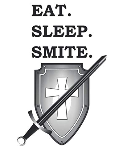 Eat, Sleep, Smite Paladin: RPG Notebook for Adventurers (8.5x11): adventuring notebook