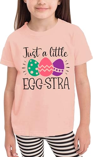 Image of Easter Shirt Toddler Boys Girls Funny Bunny Graphic Tee Kids Easter Rabbit Short Sleeve Gift Tops