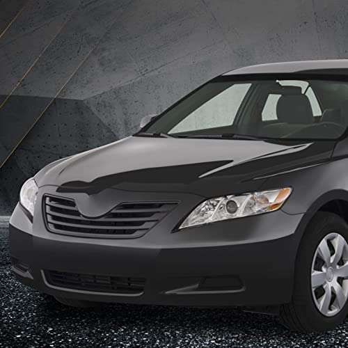 As 2007 2008 2009 Toyota Camry Headlight Assembly Headlamps For 07 08 09 Camry Exclude Hybrid Projector Left And Right Pair - Chrome Housing Clear Lens #TOP7