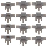 Fixation facile : modernisez instantanément vos meubles grâce au clip de limitation de charnière, conçu pour une installation simple et un remplacement rapide sans outils spéciaux. butée de charnière pour meubles à fermeture amortie. clips de limitation pour charnières de meubles