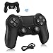 Price comparison product image PS4 Controller Achort Playstation 4 Wireless Controller Gamepad Bluetooth Joystick with Dual Shock 4 Wing Buttons for PS4/PS4 Slim/PS4 Pro/ PC(Windows 7/8/10) Black