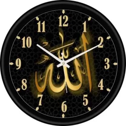 Shree Balaji Creations Stores Antique Tic Tic Movement Plastic & Glass Islamic Round Wall Clock for Home Decoration Ideal for Living Room Bedroom & Kitchen (B0CLRPHS2X) Amazon Price History, Amazon Price Tracker