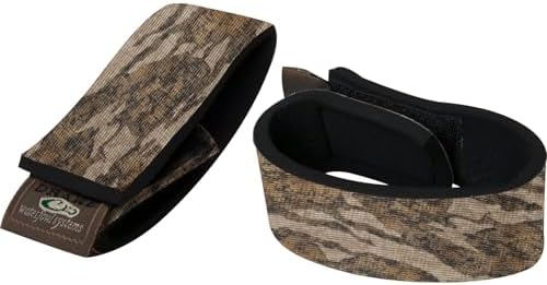 Drake Waterfowl DW7360 Ankle Garters - Stretching Neoprene Leg Strap for Under Waders Hunting Pants, One Size Fits Most - Pair, Bottomland