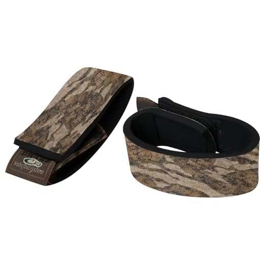 Drake Waterfowl Neoprene Ankle Garters - Bottomland Camo