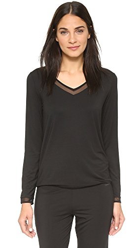 Calvin Klein Women's Naked Touch Long Sleeve Pajama Top