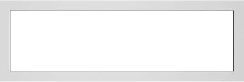 Vista 448 de Ekena Millwork Panel de pared decorativo Prescott de 34 pulgadas de ancho x 16 pulgadas de alto x 3/8 pulgadas de alto (dos piezas)