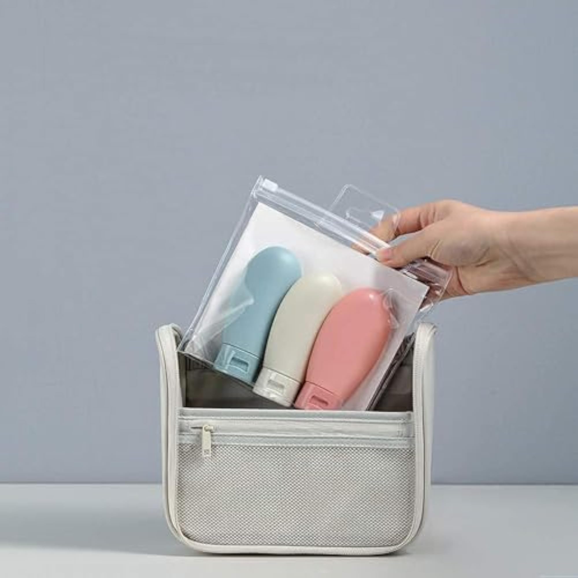 Travel Bottles Kit for Toiletries Organizer